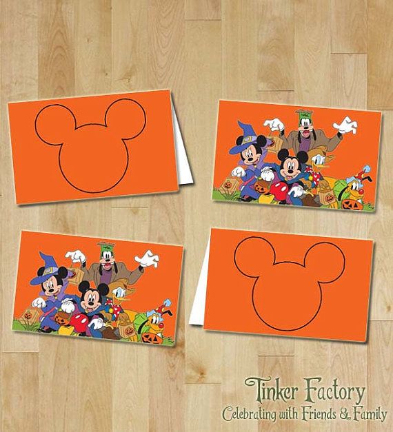 instant download mickey mouse happy halloween food tent label digital file printable - Minnie Mouse Halloween Party instant download mickey mouse happy halloween food tent label digital file printable - Minnie Mouse Halloween Party