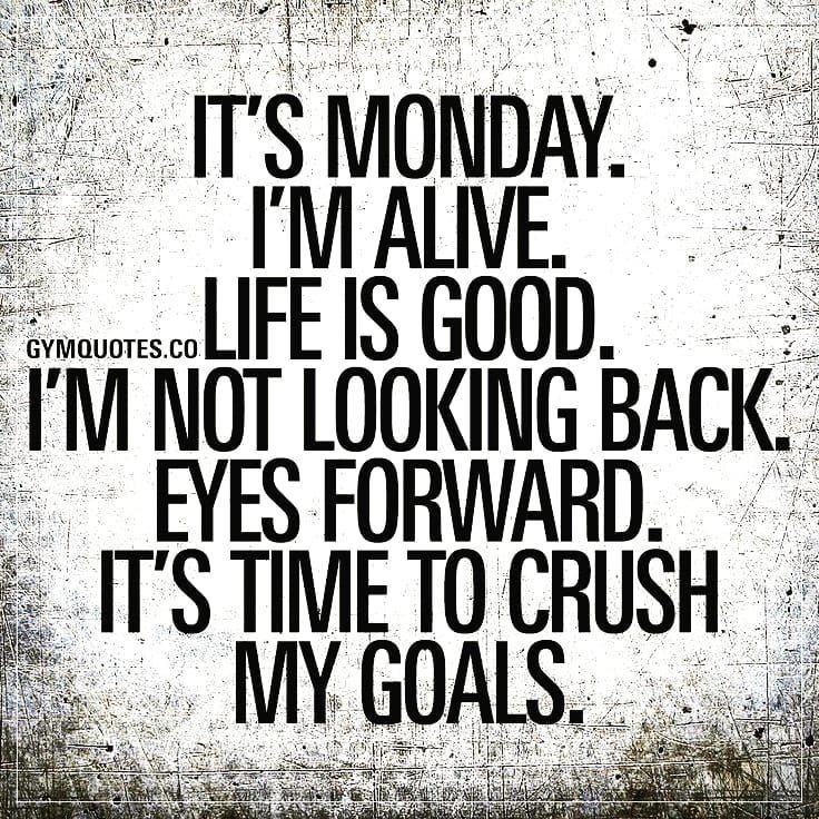 I hope you had a great and productive Monday! The effort you put forth today is the catalyst that… | Monday motivation quotes, Gym quote, Fitness inspiration quotes