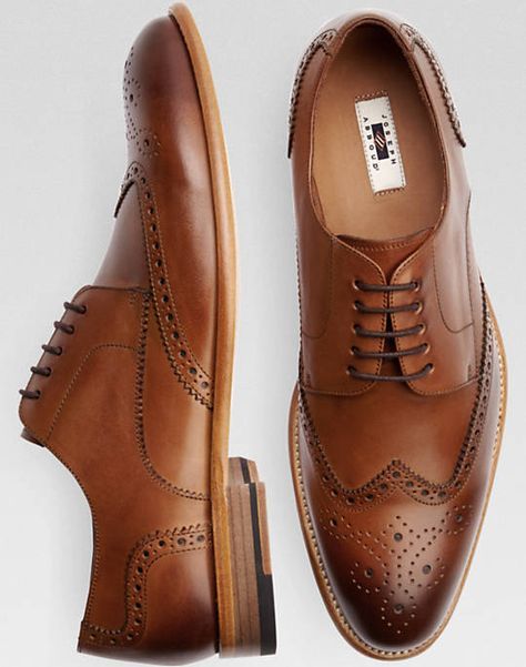 Barstow Brown Wingtip Dress Shoes Barstow Brown Wingtip Dress Shoes