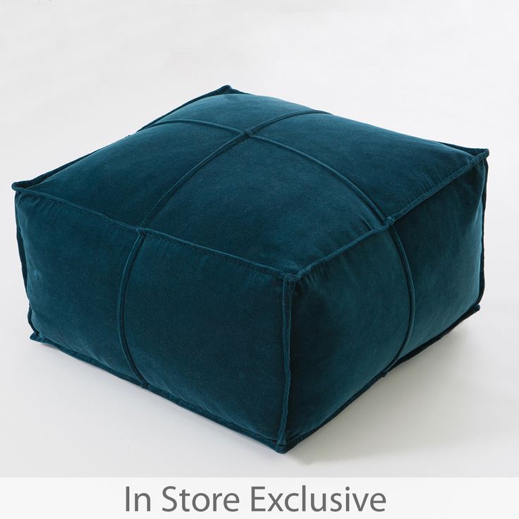 419 Best Ottomans Beanbags Floor Cushions Images On Pinterest Bailey Velvet Pouf Pillow Talk