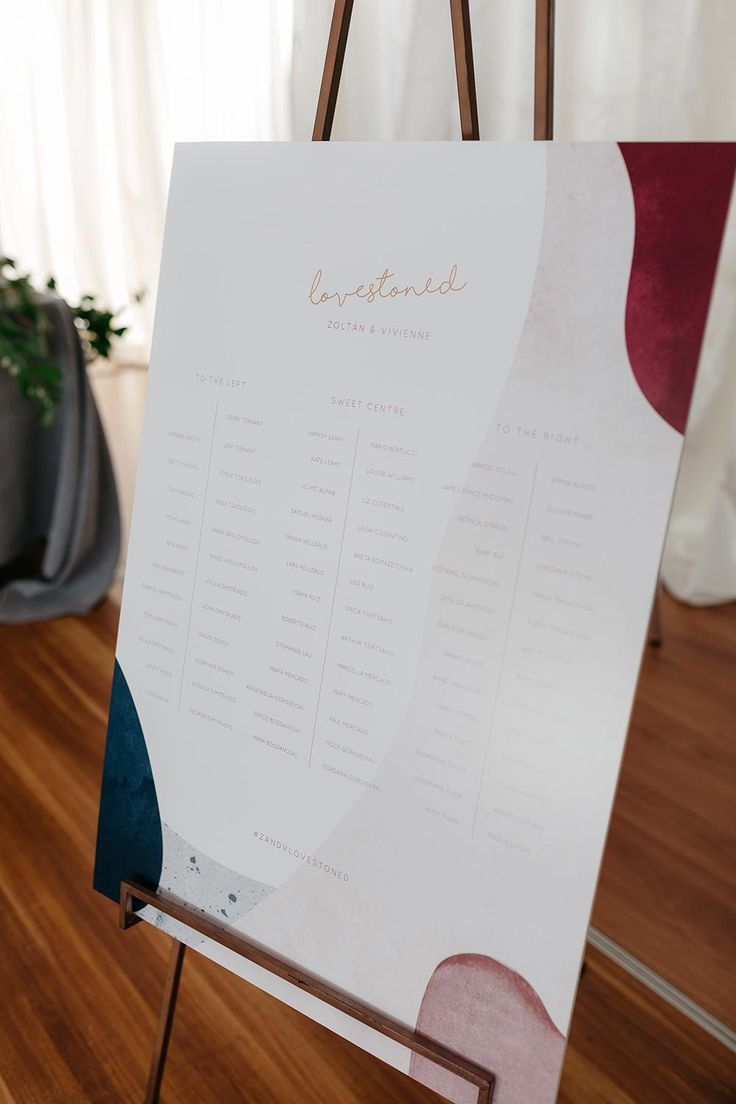 modern painterly wedding with a custom justin timberlake justin timberlake acc seating chart