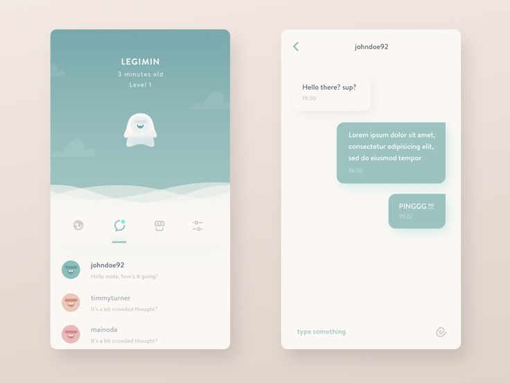 clean layout design