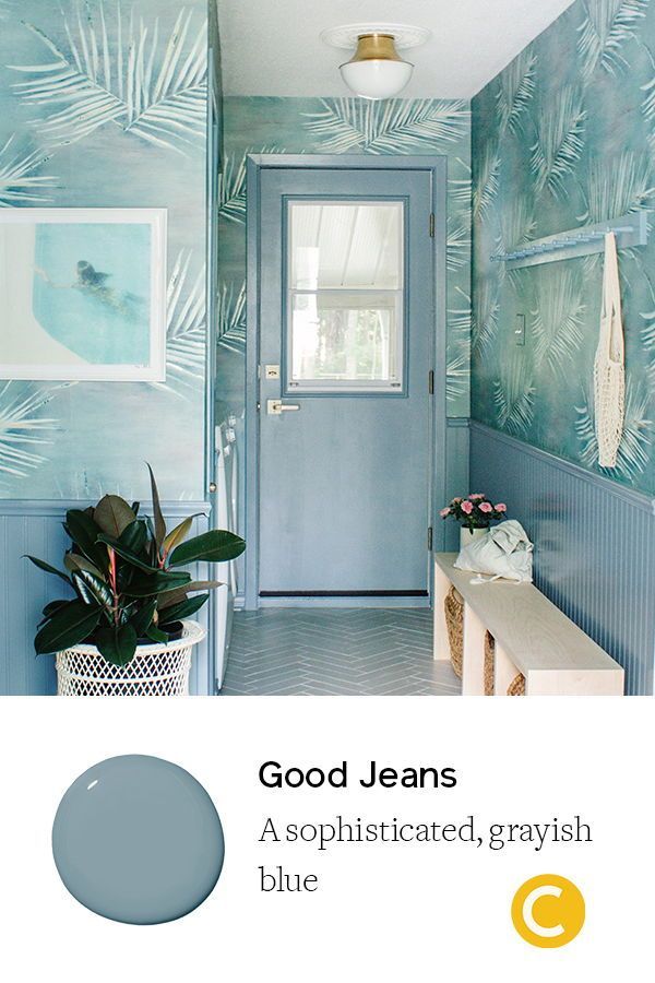 Inspiring Ideas For Entryway Decor Clare Best Blue Paint Colors White Paneling Entryway Decor