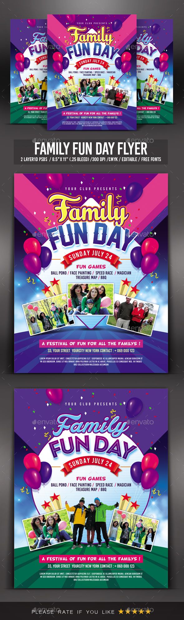 67 best for kids images on pinterest flyer template flyer design playground editable flyer
