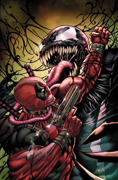 Deadpool Vs Venom Alex Kotkin Action Pinterest Marvel