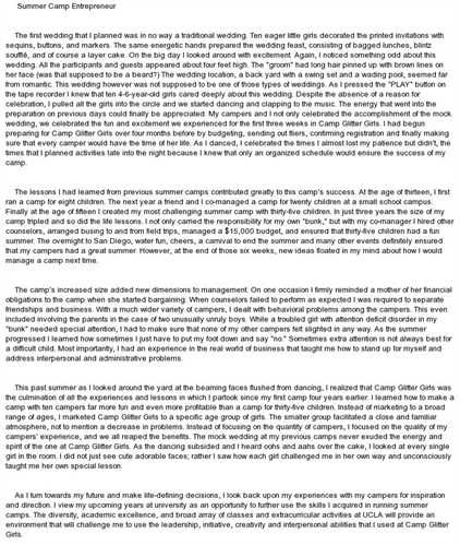 How to write a college application essay about yourself