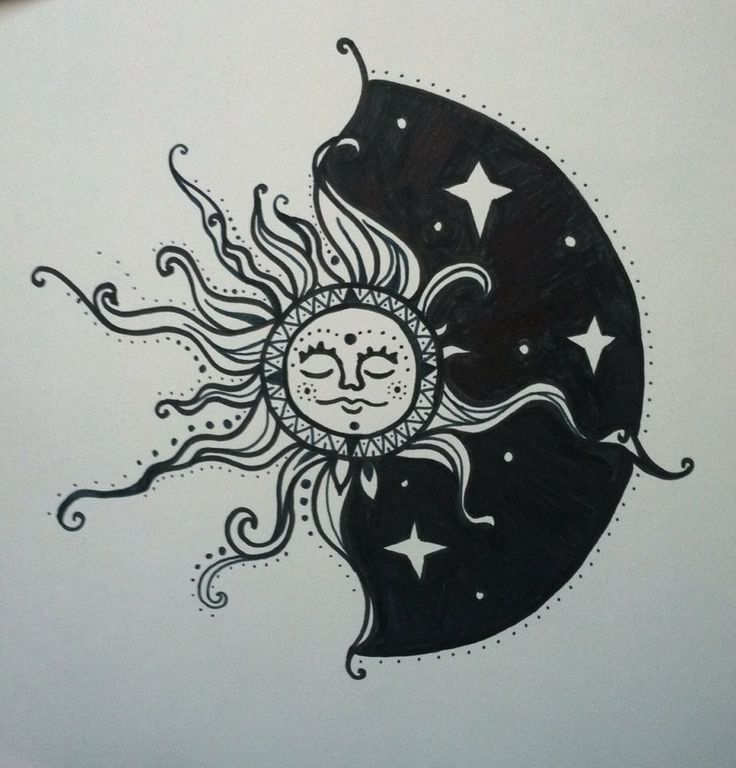 sun amp moon drawing tattoos pinterest moon drawing sun amp moon drawing tattoos pinterest moon drawing