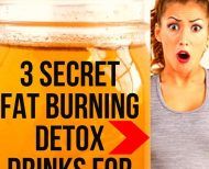 3 powerful fat burning detox drinks | lose belly fat in less than 1 week!