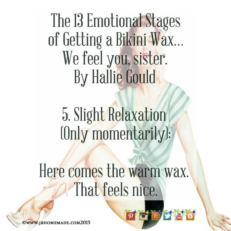 Christmas Bitches! numbness itching and bumps following bikini wax nerve damage daram love