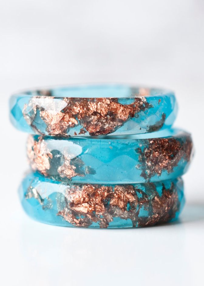 Resin Stacking Rings Resin Stacking Rings