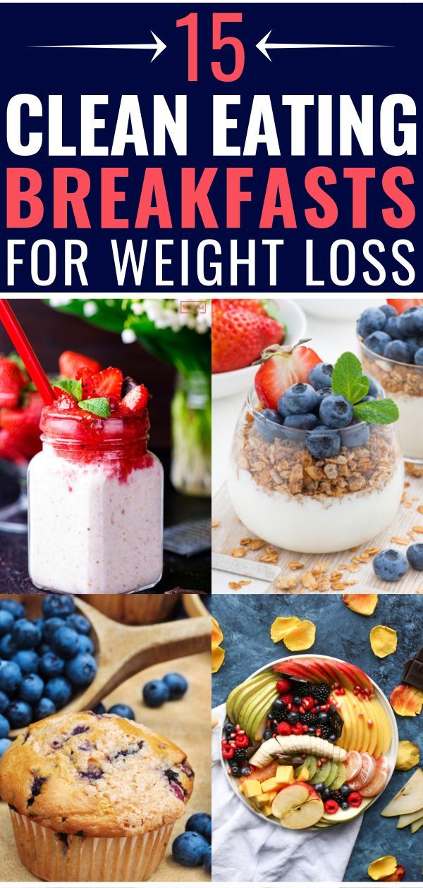 Start your day with one of these healthy clean eating breakfast recipes for weig...