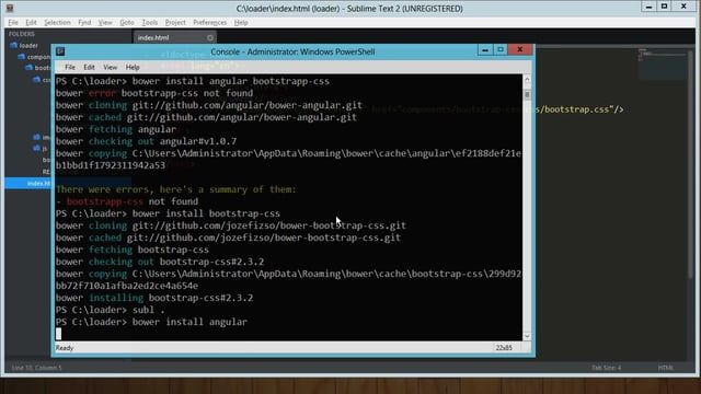 Create Angularjs Loading Indicator Traditional Server Web Create Angularjs Loading Indicator Traditional Server Web