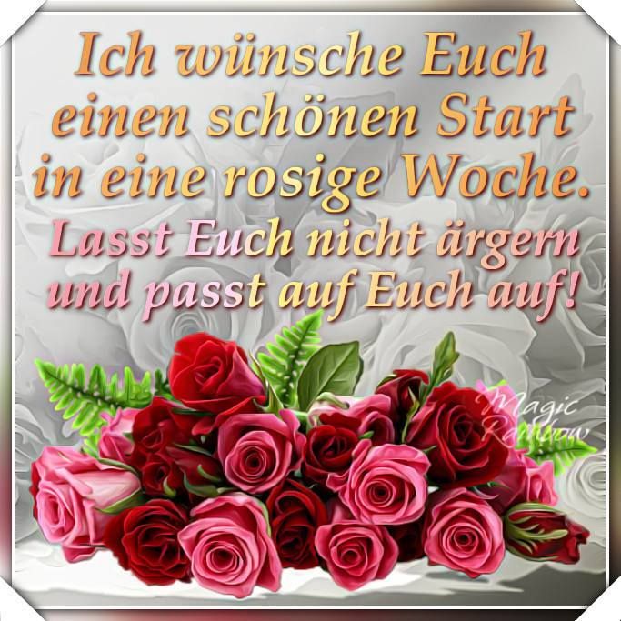 Einen schönen wochenstart bilder