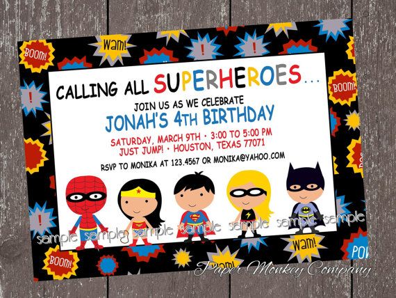 26 best Superhero Birthday Invitations images on Pinterest - best of birthday invitation by whatsapp 26 best Superhero Birthday Invitations images on Pinterest - best of birthday invitation by whatsapp