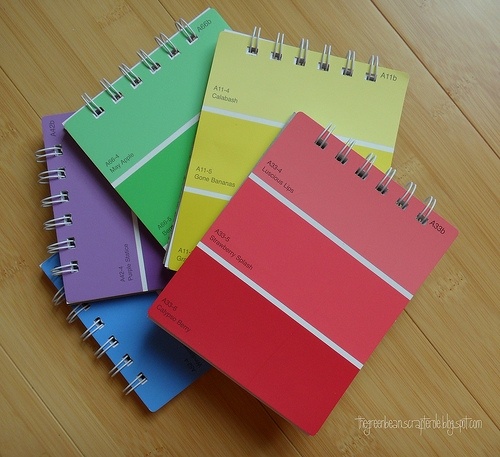 25 best Paint Chip Crafts images on Pinterest Paint chips - sample notebook paper 25 best Paint Chip Crafts images on Pinterest Paint chips - sample notebook paper