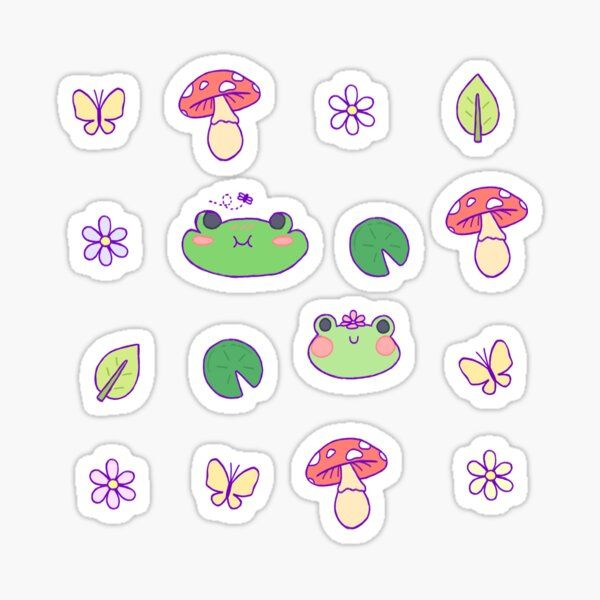 ghoststar shop redbubble scrapbook stickers printable print stickers aesthetic stickers