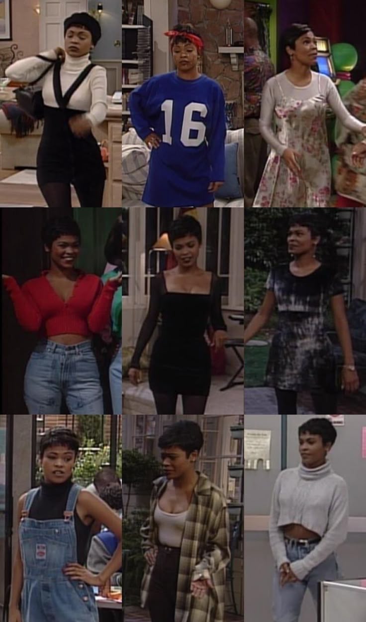 90’s Outfits, Fall Fashion Outfits, Retro Outfits, Nia Long 90s Outfits ...