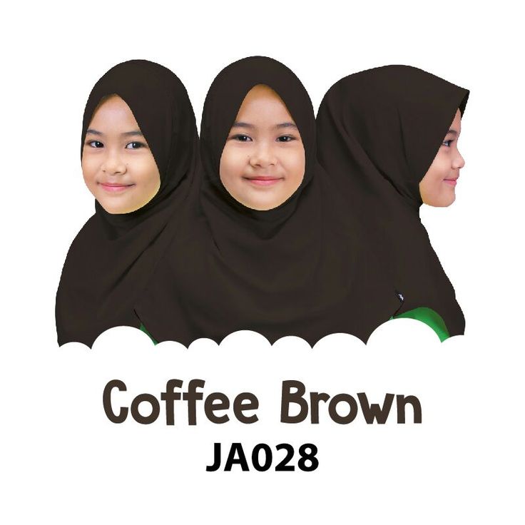 Jual JA028 Jilbab Anak warna Coffee Brown di lapak Jual JA028 Jilbab Anak warna Coffee Brown di lapak