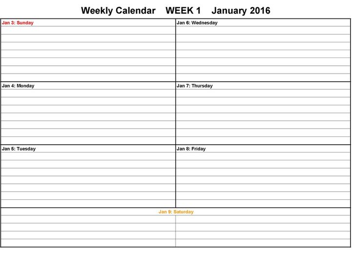 Two Week Calendar Template 4 Weekly calendar template, Calendar Two Week Calendar Template 4 Weekly calendar template, Calendar