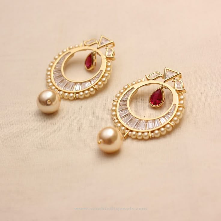670 Best Accessories Images On Pinterest American Indian Jewelry Gold Plated American Diamond Earrings