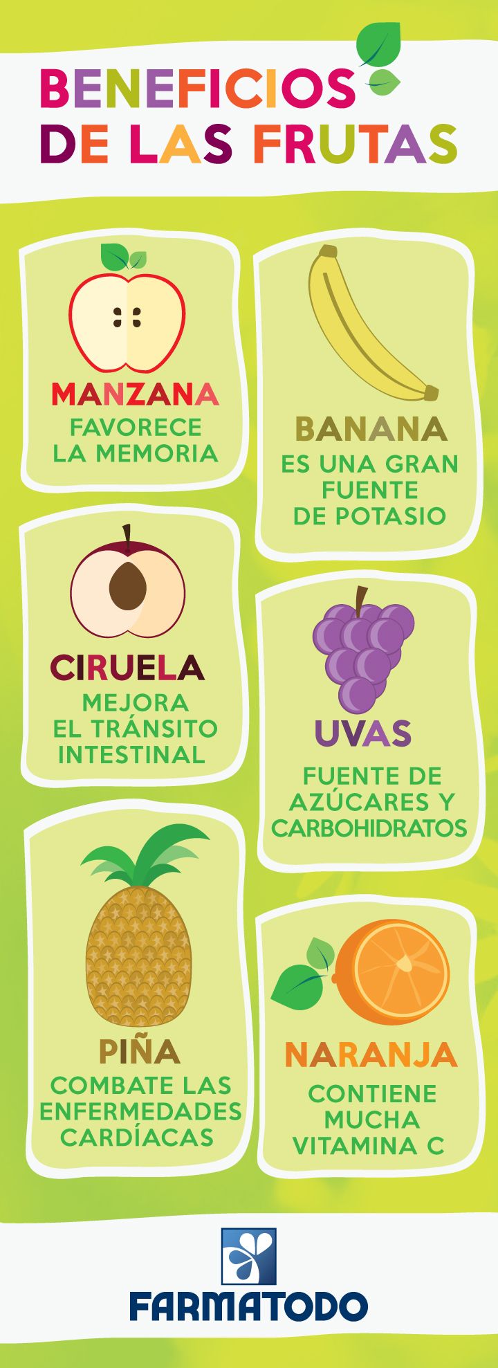 beneficios de las frutas y verduras para niños