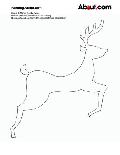 holiday stencils free printables