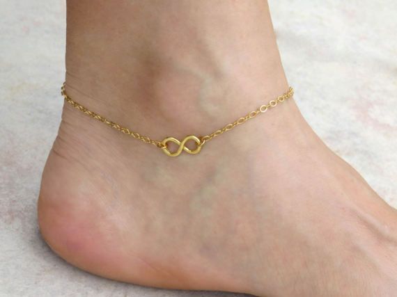 Spring Infinity Anklet Ankle Bracelet Spring Infinity Anklet Ankle Bracelet