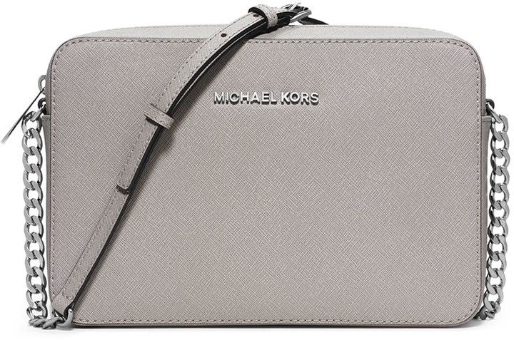Michael kors pearl grey deals crossbody