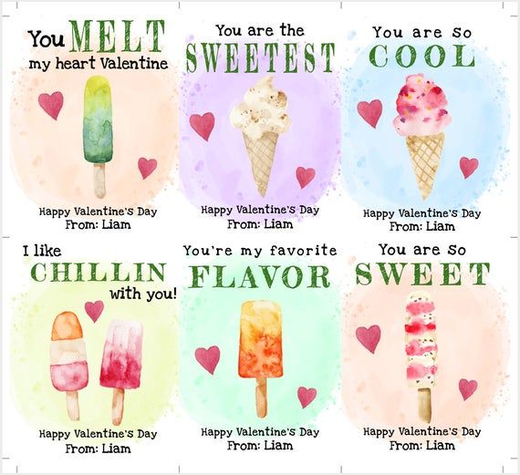 popsicle valentines day card template ice cream valentines etsy valentine s cards for kids valentines day card templates valentine template