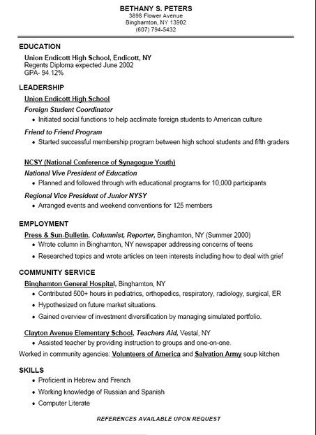 The 25+ best Student resume ideas on Pinterest Resume tips, Job - high school education on resume The 25+ best Student resume ideas on Pinterest Resume tips, Job - high school education on resume