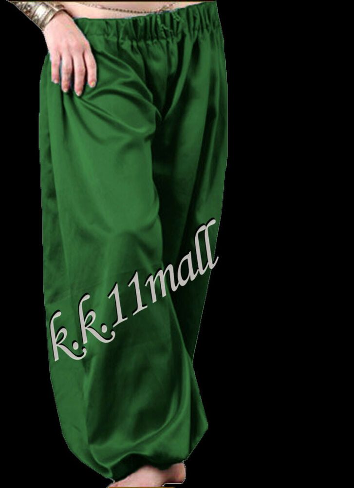 Pink Chiffon Harem Yoga Pant Genie Aladdin Gypsy Belly Dance Pantaloon Trouser