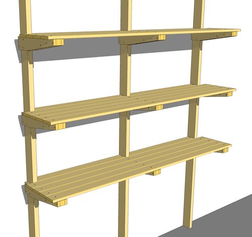 Garage Hanging Wall Shelves Woodworking Plan A Recent Kitchen Garage Hanging Wall Shelves Woodworking Plan A Recent Kitchen Renovation Project Inspires New Wood Storage Ide Of Build Carport Plans