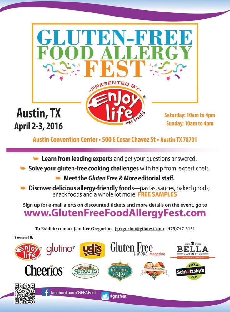 Gluten Free Food Allergy Fest Portland Gluten Free Food Allergy Fest Portland