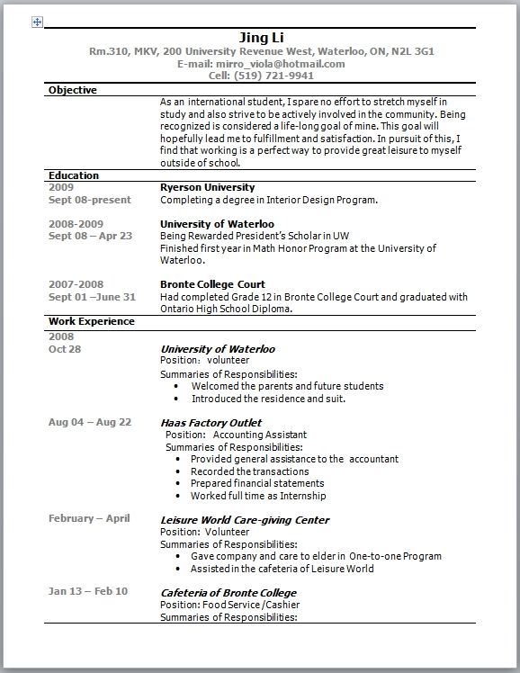Australian Resume Template 25 Unique Resume Template Australia