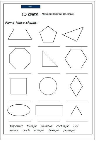 2 d shapes math naming shapes mathematics skills online interactive