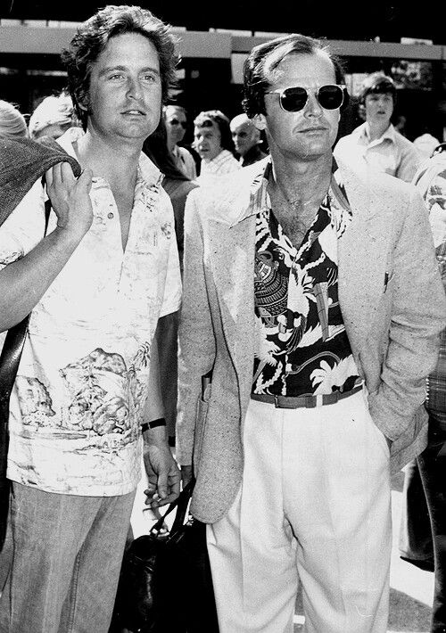 Jack Nicholson and Michael Douglas | Jack nicholson, Nicholson, Robert