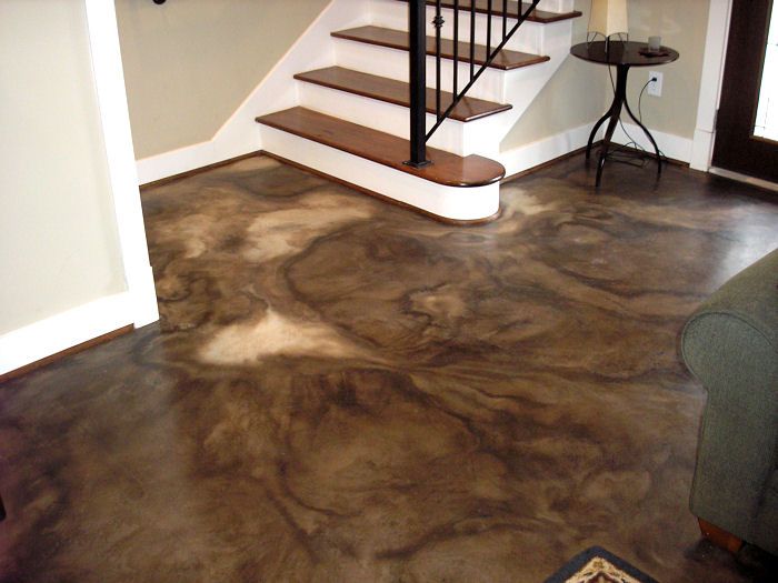 Painting Indoors Cement Floor Concrete Floors Degreased Painting Indoors Cement Floor Concrete Floors Degreased Cleaned It First Diy In 2018 Pinterest Stained And