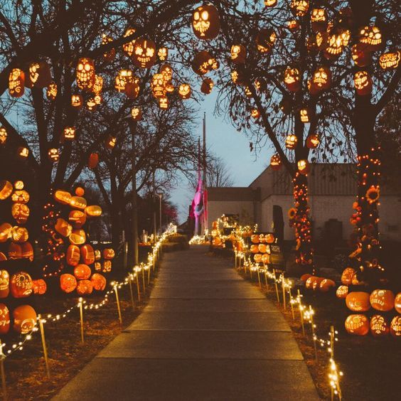 30+ Pumpkin Halloween Decor Ideas for the Thriller Night - Hike n Dip