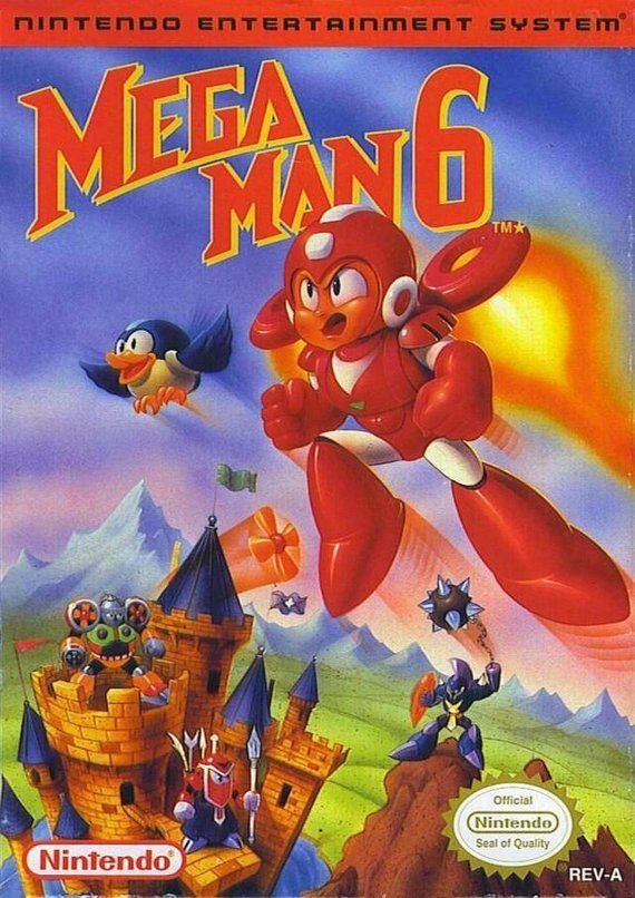 Mega Man 6 Nintendo Nes Game Tested And Working Video Game Mega Man 6 Nes Games Mega Man