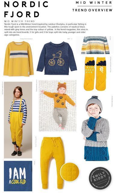 Autumn | Winter 2017 / 18 - Nordic Fjord - Trend Overview (Boys|Girls)
