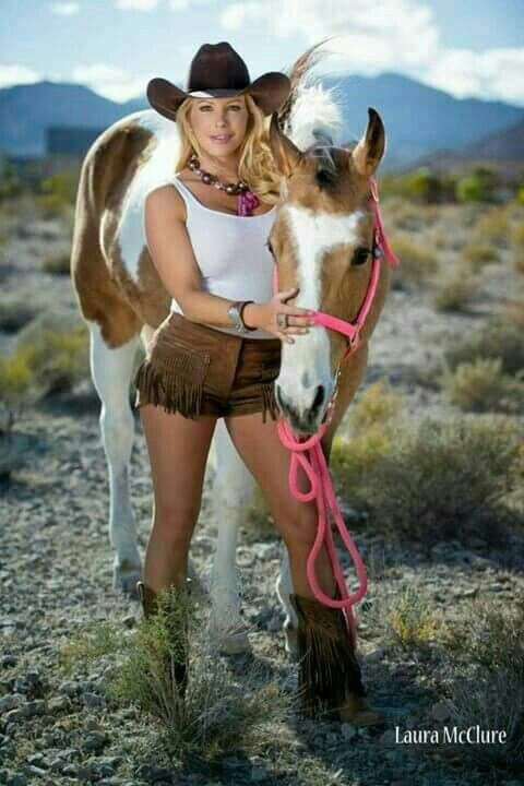 Transen Jung Cowgirl Doppelter