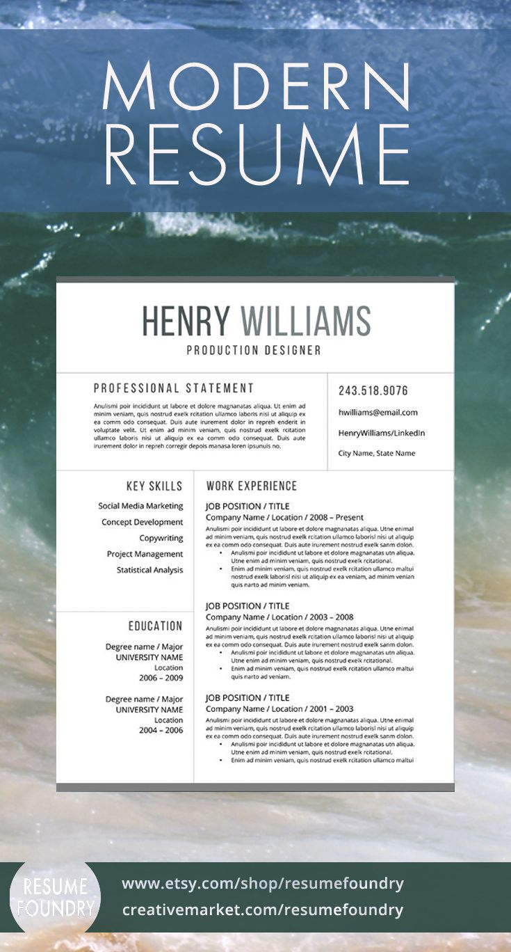 resume template 1 3 page resume cover letter reference page