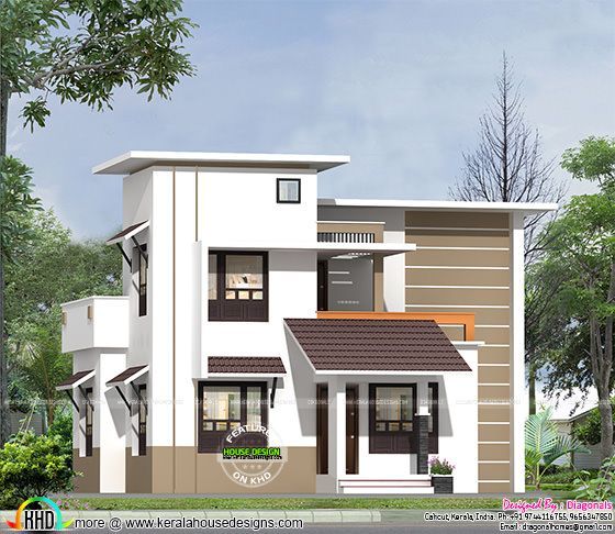 36 Best Possible House Designs Images On Pinterest Design Affordable Low Cost Home Kerala Design And Floor Plans Rectangular Bhk Best Free Idea Inspiration