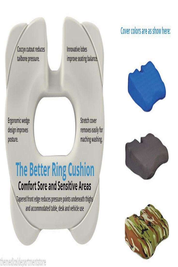 29 95 Kabooti Seat Cushion Combines Donut Coccyx And Wedge