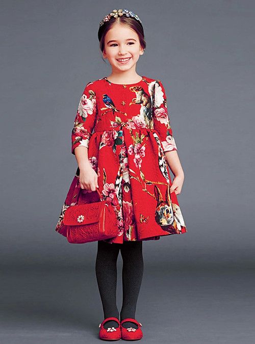 Kids / Toddler Girls' Sweet / Chinoiserie Daily / School Floral Half Sleeve ...