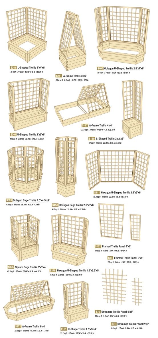 Diy Garden Trellis Ideas Part - 44: A Trellis Might Be Just What You Need For Patio Privacy Or A Garden Space Saver. Several Good Options Here. Via Allison Evans (Diy Garden Trellis)
