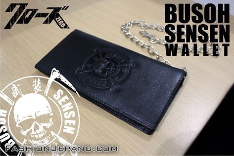 dompet busoh sensen wallet crows zero fashion jepang pinterest