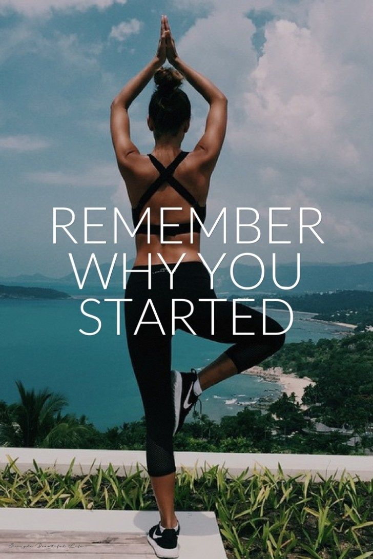 Remember why you started - 40 Famous Fitness Quotes, Best Motivational Health an...