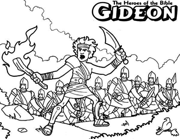 Gideon The Bible Heroes Coloring Page Bible Coloring Pages, Super Coloring Pages, Coloring Pages Gideon The Bible Heroes Coloring Page Bible Coloring Pages, Super Coloring Pages, Coloring Pages