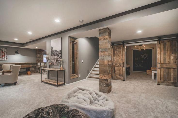 In Redesigning Your Basement You Probably Have Seen A Lot Of Inspiring Designs That Features Spacious A Small Basement Remodel Rustic Basement Basement Design
